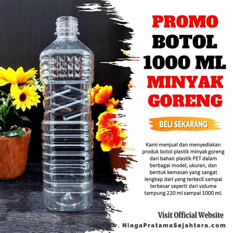 Jual Botol Minyak Goreng NIAGA PRATAMA SEJAHTERA