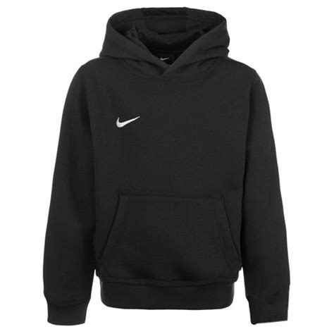 Nike sweater for men hood kangaroo pocket material: Nike Jungen Kapuzenpullover Brushed Fleece, dk grey ...