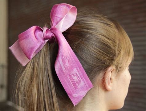 Print Your Photos Onto A Hair Ribbon Hair Ribbon Hair Ribbons Diy