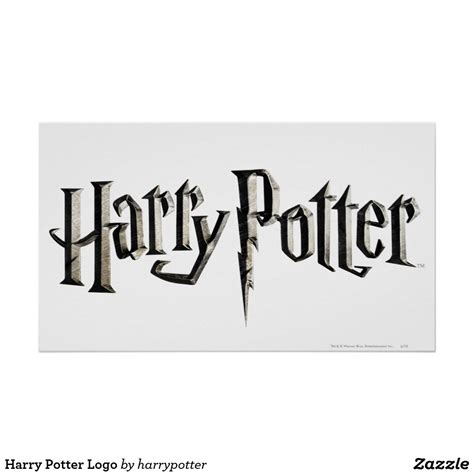 Harry Potter Logo Poster | Zazzle.com | Harry potter logo, Harry potter
