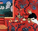 Matisse, Henri - The Red Room Harmony in Red Painting by Hermitage Museum