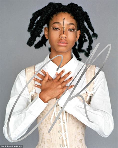 Willow Smith Tattoo On Her Neck