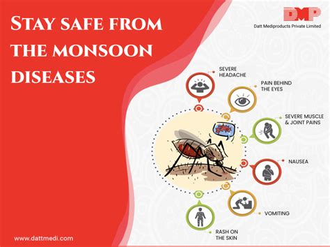 Stay Safe From The Monsoon Diseases Blog By Dmp