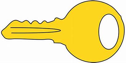 Key Clip Clipart Gold Keys Lock Illustration