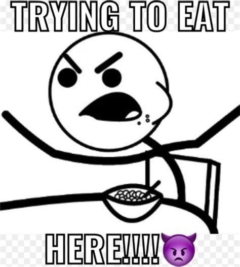 Troll Face Cereal Guy Meme Free Png Image Pngwe