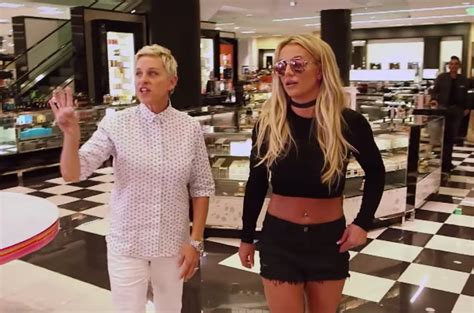 Britney Spears And Ellen Degeneres Cause Mayhem In A Mall Watch Billboard