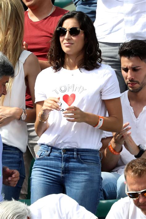 Rafael Nadal Girlfriend Maria Francisca Perello At 2018 Roland Garros