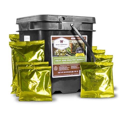 Freeze drying (scientifically called lyophilization) is a food preservation process practiced by the indigenous people in the andes mountains as far back as 15th century. Gourmet 60 Serving Freeze Dried Meat | Wise Food Storage