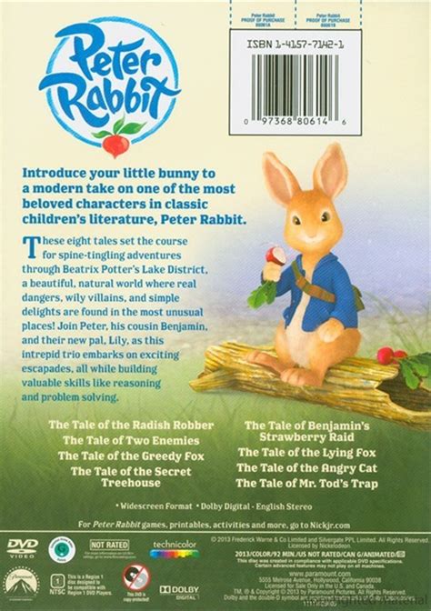 Peter Rabbit Nick Jr Dvd