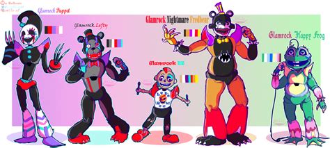 More Glamrock Animatronics Part 2 Fivenightsatfreddys