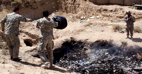 Military Veterans Developing Cancers After Being Exposed To Burn Pits