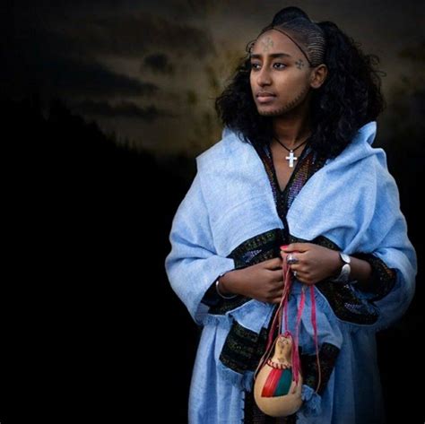 Wollo Amhara Traditional Dress Ethiopian Women African Beauty Amhara