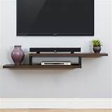 Wall Mounted Shelves For Tv Pictures