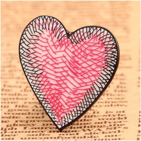 Soft Enamel Pins Special Heart Custom Enamel Pins