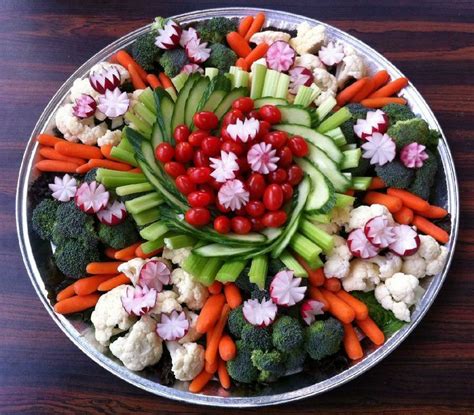 Vegetable Displays For Parties The Home Garden