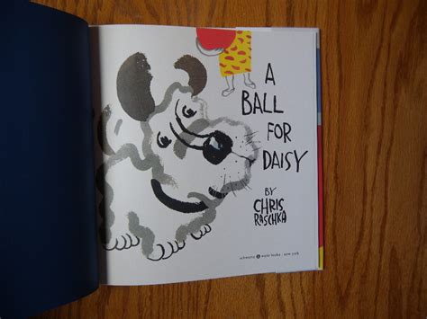 A Ball For Daisy Caldecott Medal By Raschka Chris Fine Hardcover