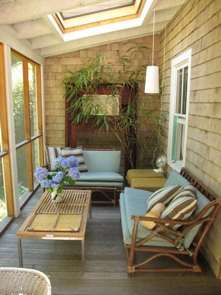 The most popular way is to turn into a room you'd be able to gather with friends and family. My porch is long and narrow like this one....maybe just a ...
