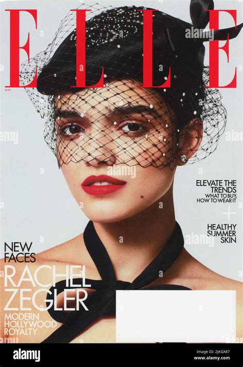 Elle Magazine Front Cover Hi Res Stock Photography And Images Alamy