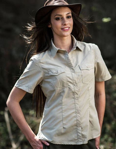 Womens Rufiji™ Maratech™ Safarielite Short Sleeve Shirt By The Safari Store Essential Safari