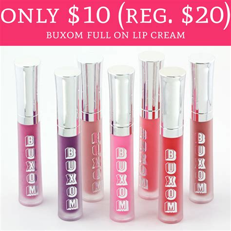 Only $10 (Regular $20) Buxom Full On Lip Cream - Deal Hunting Babe