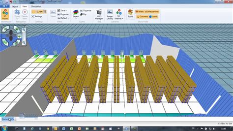 Class Warehouse Layout And Simulation Youtube