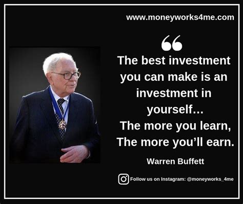 The Best Investment You Can Make Is An Investment In Yourselfthe More