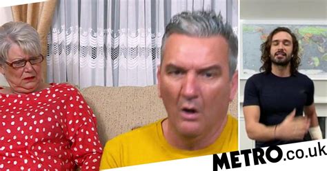 Gogglebox Fans Howling As Lee Riley Rips Jeans Doing Joe Wicks Workout