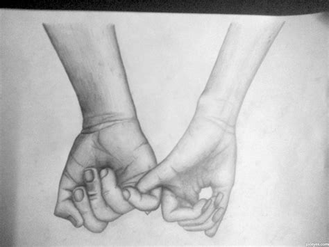 Holding On Love Drawings Hand Sketch Cute Drawings Of Love