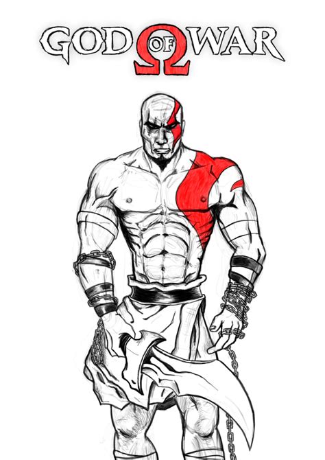 Kratos God Of War By Kenfu15 On Deviantart