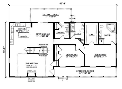 Prefab Cabin Floor Plans Floorplans Click