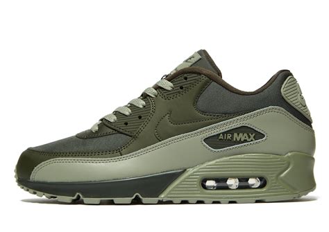 Nike Leather Air Max 90 In Green For Men Lyst