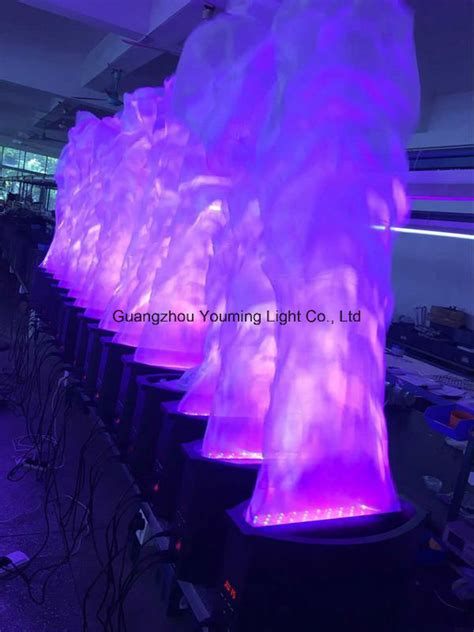 Led Silk Flame Light Dmx 4ch Fake Fire Machine Stage Light China