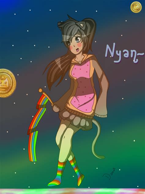 Nyan Cat Human By Dannazatkune0902 On Deviantart