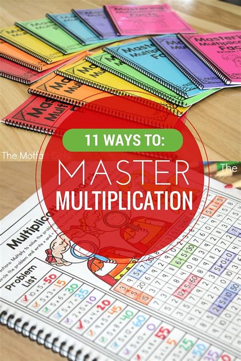 11 Ways To Master Multiplication Mastering Multiplication Facts Is