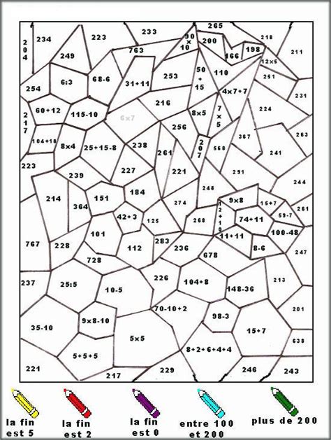 Planse De Colorat Cu Matematica Distractiva De Colorat P34