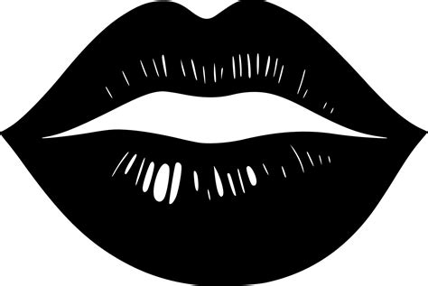 Lips Minimalist And Simple Silhouette Vector Illustration 24163702