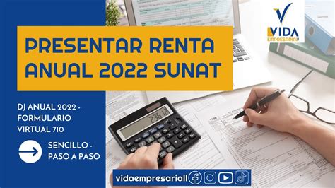 Declaraci N Jurada Anual Formulario Virtual Sunat Paso A Paso Youtube