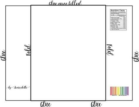 Print this chip bag template (large size) that you can trace or cut out. Chip bag template / Free enjoy | Template free, Chip bags ...