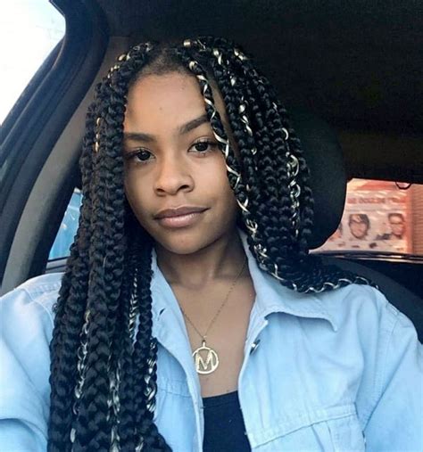 Thus being one, these braids stay for a long time and moreover, they can be kept with very minimum effort on the maintenance part. Easy Box Braids for Busy Dark Women | Poetic Justice ...