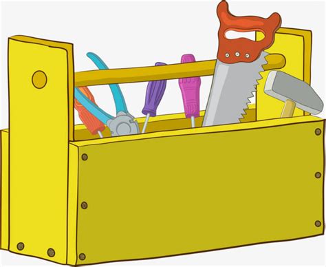 6 Toolbox Clipart Preview Cartoon Toolbox Hdclipartall
