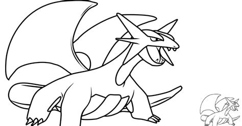 Coloring Page Of Salamence