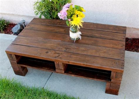 Items Similar To Rustic Reclaimed Wood Pallet Coffee Table On Etsy