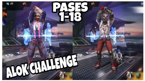 Garena free fire pc, one of the best battle royale games apart from fortnite and pubg, lands on microsoft windows so that we can continue fighting for survival on our pc. Alok Challenge Todos Los Pases Élites De Free Fire 1-18 ...