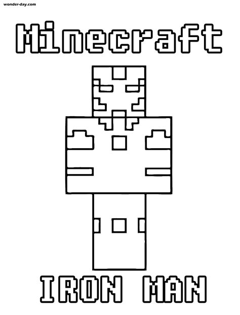 100 Ausmalbilder Minecraft Kostenlos Drucken Wonder Day