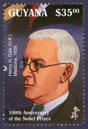 Science On Stamps Henry Hallett Dale