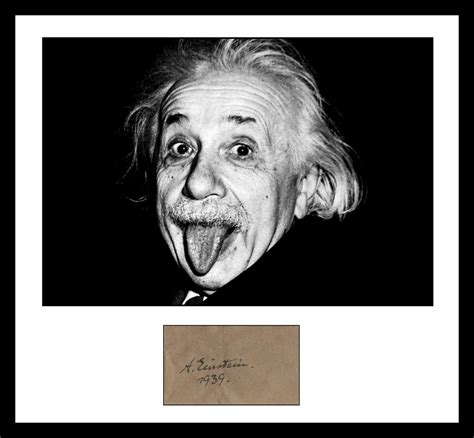 Aacs Autographs Albert Einstein D 1955 Autographed Vintage