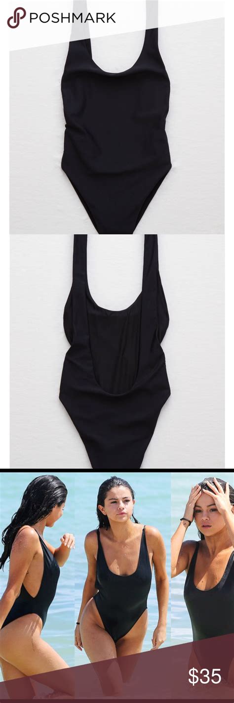 Nwt Aerie Super Scoop High Leg One Piece Swimsuit Nwt With Images