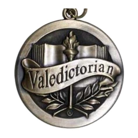 Gold Valedictorian Medallions | Valedictorian Graduation Medal