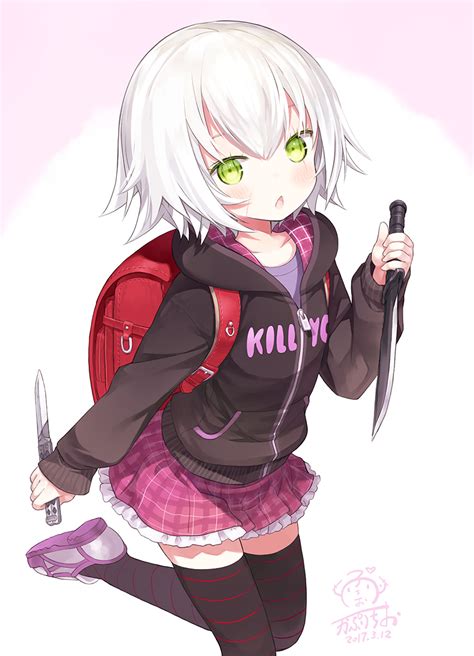 Anime Cute Assassin Girl