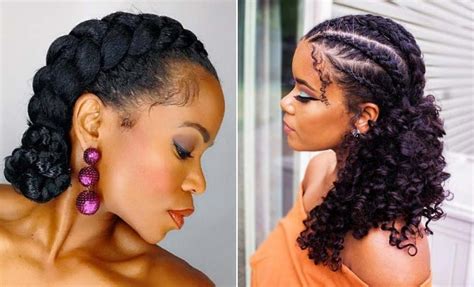 When it comes to styling naturally curly hair, whether you're a beginner or a pro, we all need those easy and realistic styles that we can achieve without breaking the bank or taking many hours. 21 Easy Ways to Wear Natural Hair Braids | StayGlam